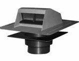 Roof Vent 6010 Bathroom Exhaust Vent - Duraflo