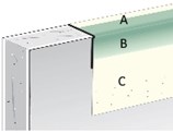 10' Paper-Faced Trim, ½'' L-Shaped (B4)
